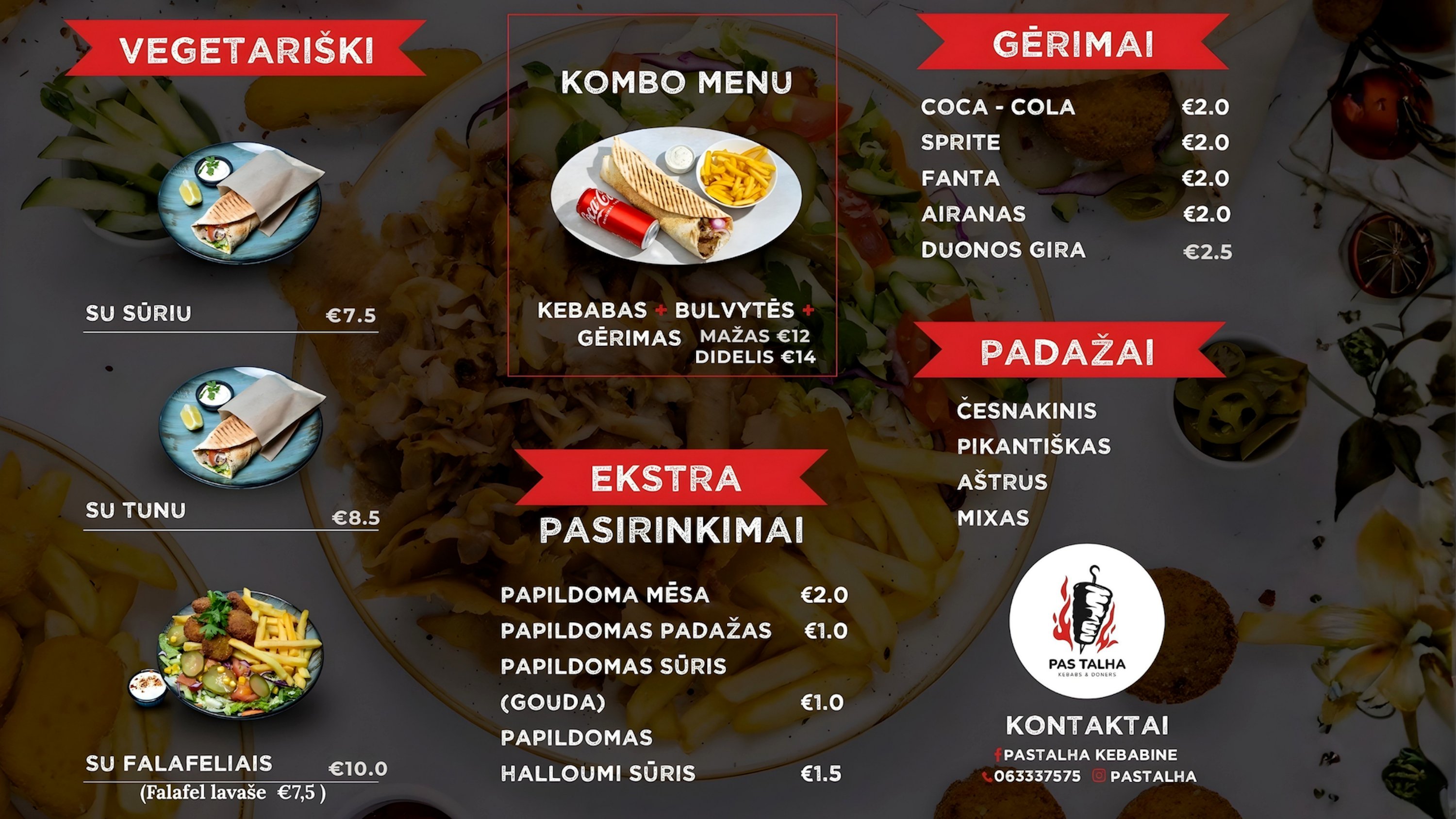 Menu Page 2